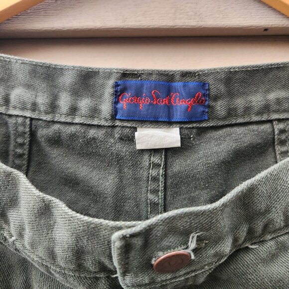 Vintage 90's Giorgio Sant' Angelo Streetwear Jorts Mens Size 16(32) - Picture 4 of 7